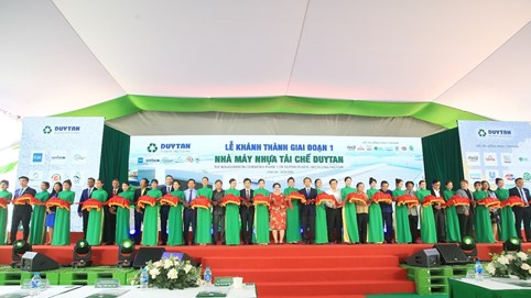 Nhựa tái chế DUYTAN tổ chức lễ khánh thành giai đoạn 1 nhà máy tại Long An