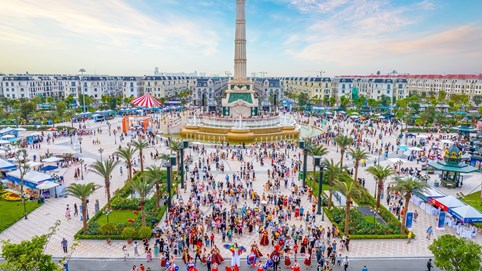 Siêu quần thể đô thị biển của Vinhomes đón gần 4 vạn khách trong 3 ngày nghỉ lễ