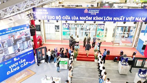 Vietbuild Tp. Hồ Chí Minh 2023: AseanWindow đưa vật liệu xây dựng cửa trở thành tiêu điểm