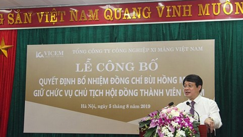 Quyết định thanh tra Bí thư, Chủ tịch VICEM Bùi Hồng Minh