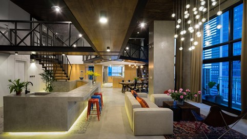 Chung cư rộng 350m2 như trung tâm giải trí thu nhỏ của gia đình ở Hà Nội