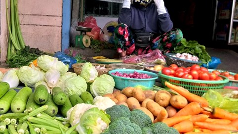 Rau củ tăng giá mạnh