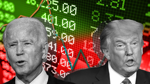 Phố Wall bừng tỉnh, lo sợ trước sự khó đoán của cuộc bầu cử Tổng thống 2020