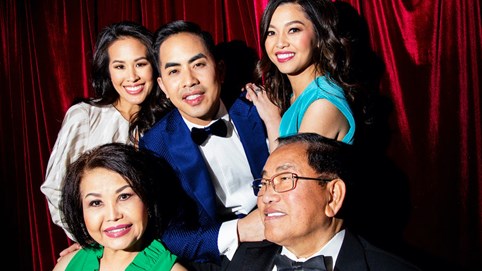 Gia đình siêu giàu gốc Việt lên truyền hình thực tế ở Mỹ