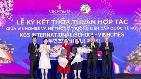 Vinhomes và KGS hợp tác phát triển hệ thống giáo dục liên cấp quốc tế