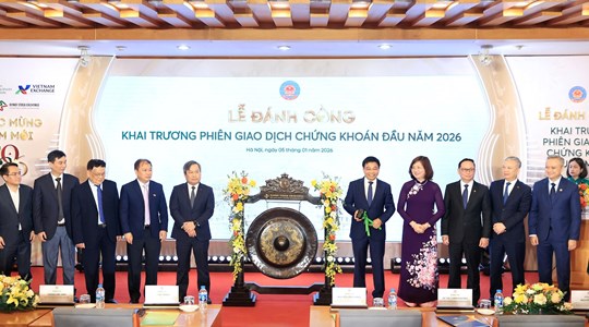 Khai trương giao dịch chứng khoán đầu năm với kỳ vọng bứt phá