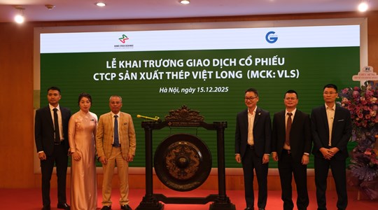 Thép Việt Long (VLS) chào sàn UPCoM giá 10.100 đồng/cổ phiếu, lợi nhuận 9 tháng mới đạt hơn 17% kế hoạch