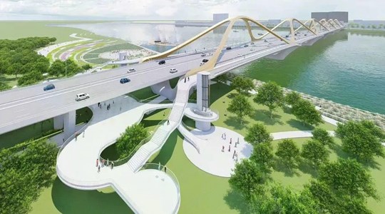 Dự án Trục Đại lộ cảnh quan sông Hồng được chấp thuận nghiên cứu