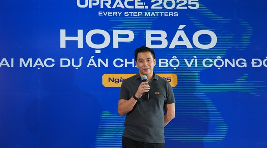 Dự án UpRace khởi động mùa mới, khi mỗi bước chạy thắp thêm một hy vọng
