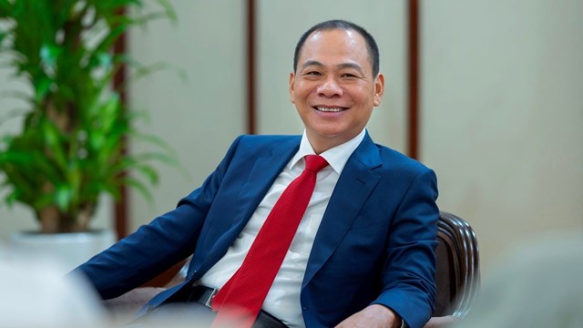 Tài sản của Chủ tịch Phạm Nhật Vượng tăng thêm 1,1 tỷ USD chỉ trong một ngày