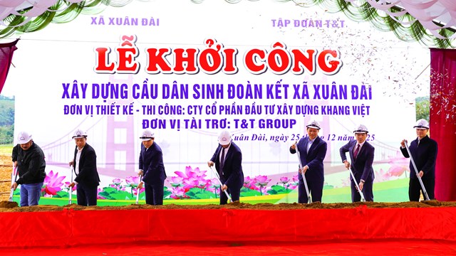 T&T Group tài trợ 5 tỷ đồng xây dựng  cầu dân sinh Đoàn kết tại Phú Thọ