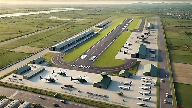 Phê duyệt quy hoạch sân bay Gia Bình gần 2.000 ha, công suất 50 triệu khách/năm
