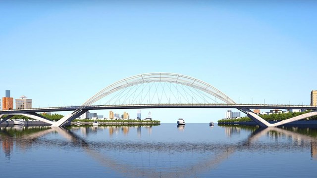 TP HCM đầu tư hơn 5.000 tỷ đồng xây cầu Thủ Thiêm 4