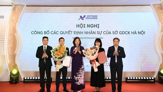 Sau HoSE, Sở Giao dịch Chứng khoán Hà Nội (HNX) có tân Tổng giám đốc và Kiểm soát viên