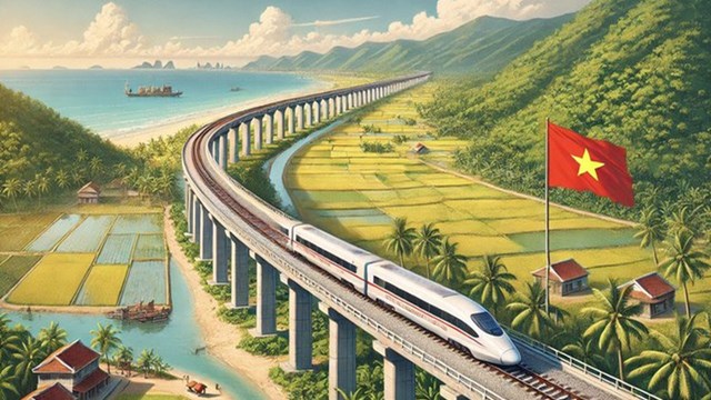 Cuối năm 2026 khởi công dự án đường sắt tốc độ cao Bắc - Nam