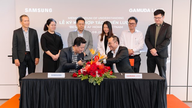 Kỷ nguyên sống thông minh bắt đầu: Gamuda Land và Samsung tiên phong đưa công nghệ AI vào bất động sản