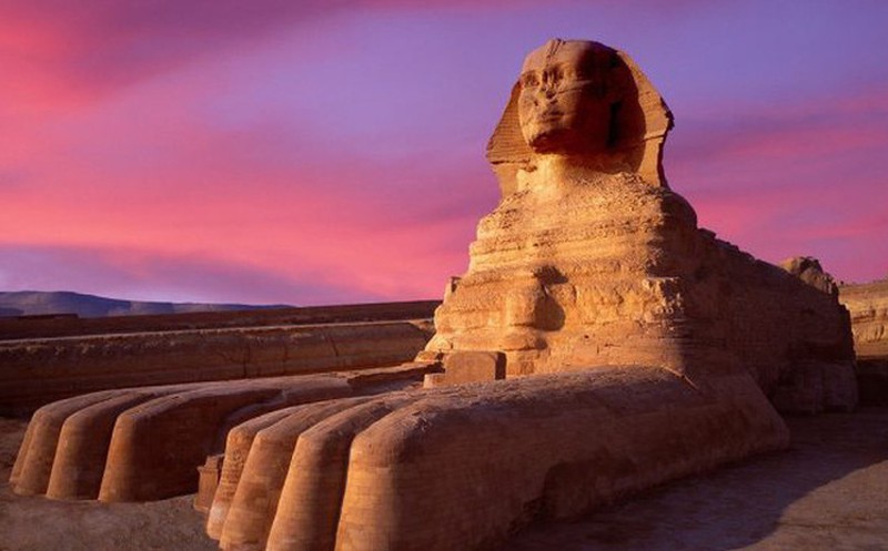 Tượng Nhân Sư của nghệ nhân Ai Cập cổ đại tại Giza