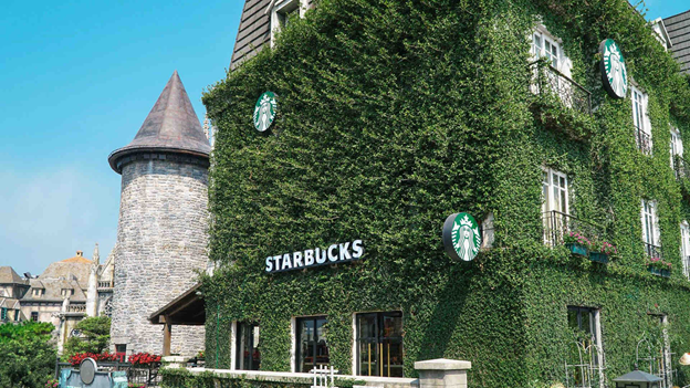 Cửa hàng Starbucks tại Làng Pháp - một trong những điểm check-in hot nhất tại Sun World Ba Na Hills Cửa hàng Starbucks tại Làng Pháp - một trong những điểm check-in hot nhất tại Sun World Ba Na Hills