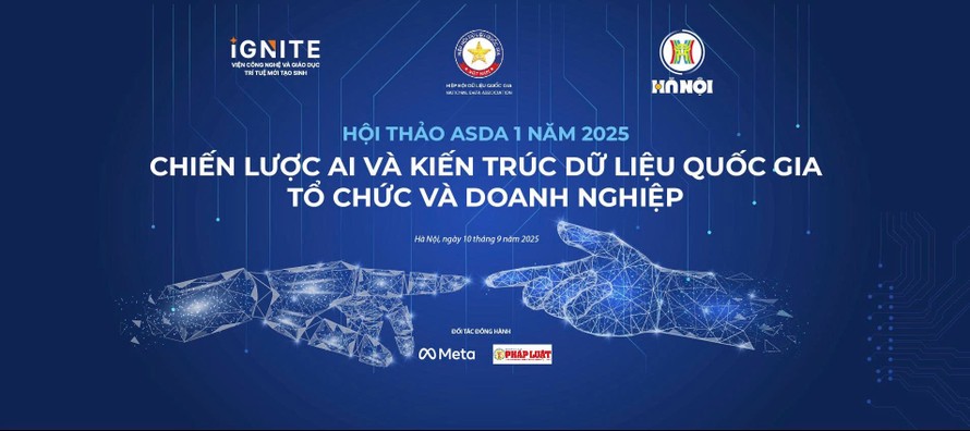Sự kiện được tổ chức bởi Viện Công nghệ và Giáo dục Trí tuệ mới Tạo sinh (IGNITE), Hiệp hội Dữ liệu Quốc gia (NDA), Đài Phát thanh & Truyền hình Hà Nội và các đối tác tổ chức. Sự kiện được tổ chức bởi Viện Công nghệ và Giáo dục Trí tuệ mới Tạo sinh (IGNITE), Hiệp hội Dữ liệu Quốc gia (NDA), Đài Phát thanh & Truyền hình Hà Nội và các đối tác tổ chức.
