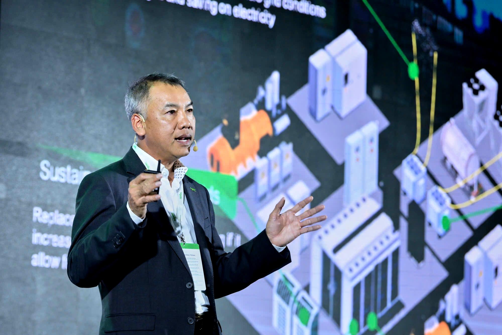 Ông Đồng Mai Lâm - Tổng Giám đốc Schneider Electric Việt Nam và Campuchia: Để bắt kịp làn sóng AI, chúng ta cần một cuộc cách mạng trong xây dựng và vận hành trung tâm dữ liệu, thiết kế xây dựng tòa nhà thông minh, lưới điện thông minh