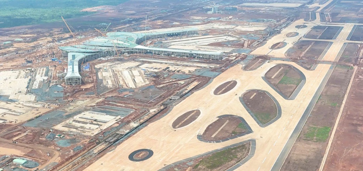 Sân bay Long Thành đang bước vào giai đoạn hoàn thiện cuối cùng để chuẩn bị cho chuyến bay đầu tiên ngày 19/12