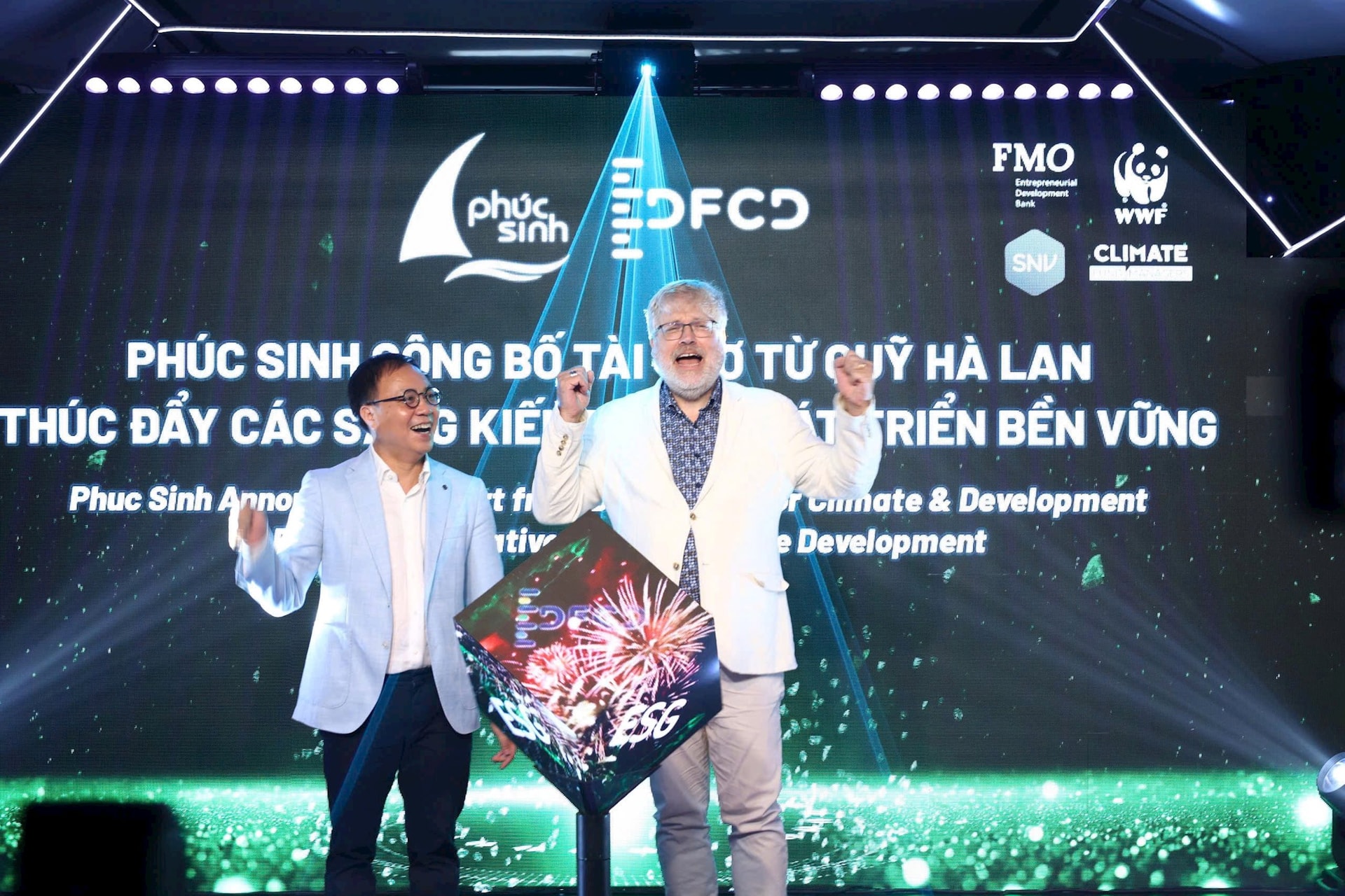 Phúc Sinh là công ty nông nghiệp đầu tiên ở Việt Nam được nhận tài trợ không hoàn lại từ quỹ DFCD của Chính phủ Hà Lan.