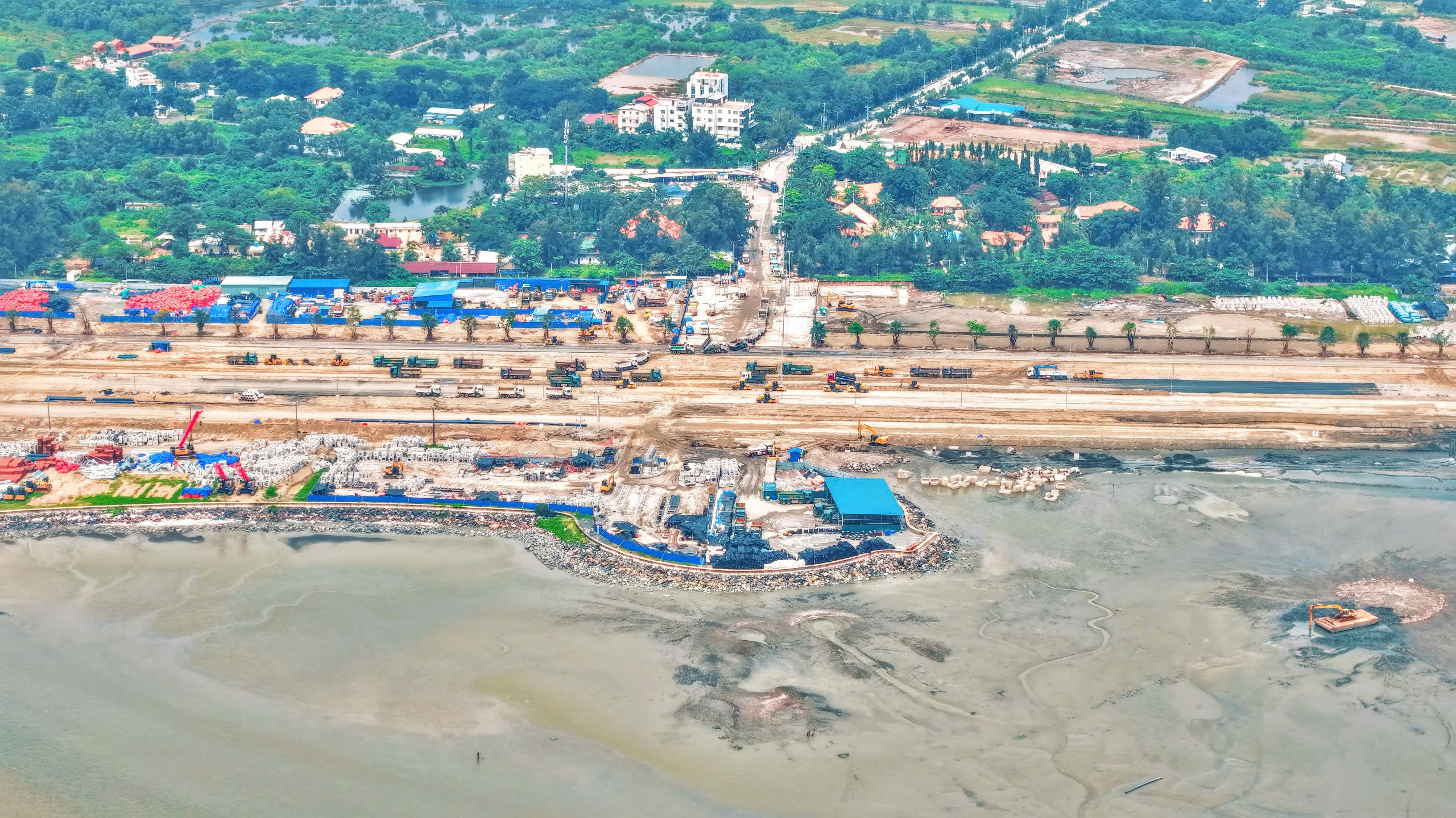 Công nghệ K-DPM ứng dụng tại dự án Vinhomes Green Paradise sẽ giúp tái tạo tài nguyên, giảm phụ thuộc vào nguồn cát tự nhiên và góp phần bảo vệ rừng ngập mặn Cần Giờ  