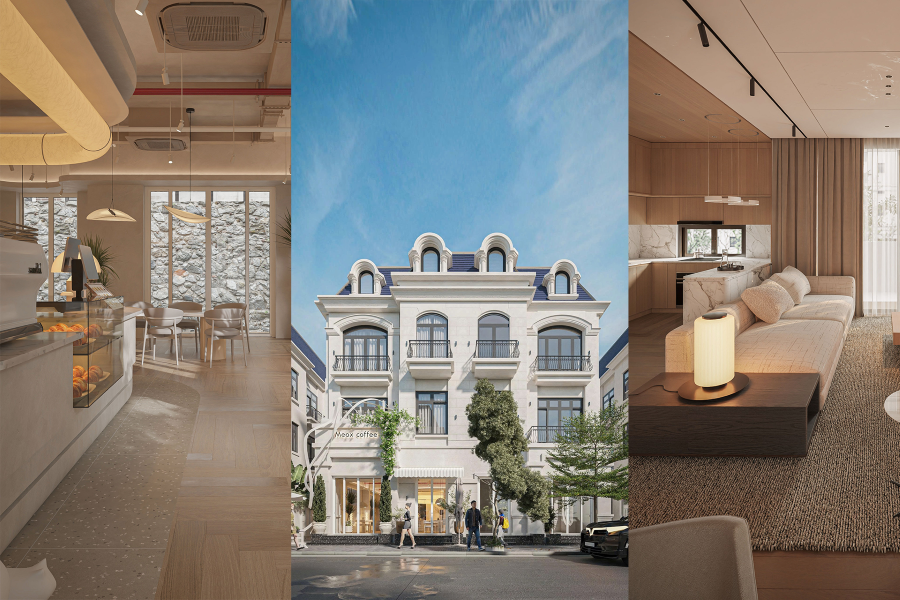 Mô hình Bizhome an cư - lạc nghiệp - sinh lời trong không gian biệt thự 4 tầng tại Kinh Đô Ánh Sáng (Vinhomes Ocean Park 2)  