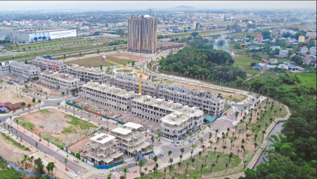 Homie City tọa lạc trên trục đường trung tâm, kết nối trực tiếp cao tốc Hà Nội – Thái Nguyên, thuận tiện di chuyển và giao thương.