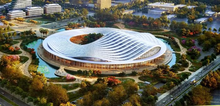 Trung tâm hội nghị - biểu diễn TP Hải Phòng sử dụng tôn Hòa Phát  