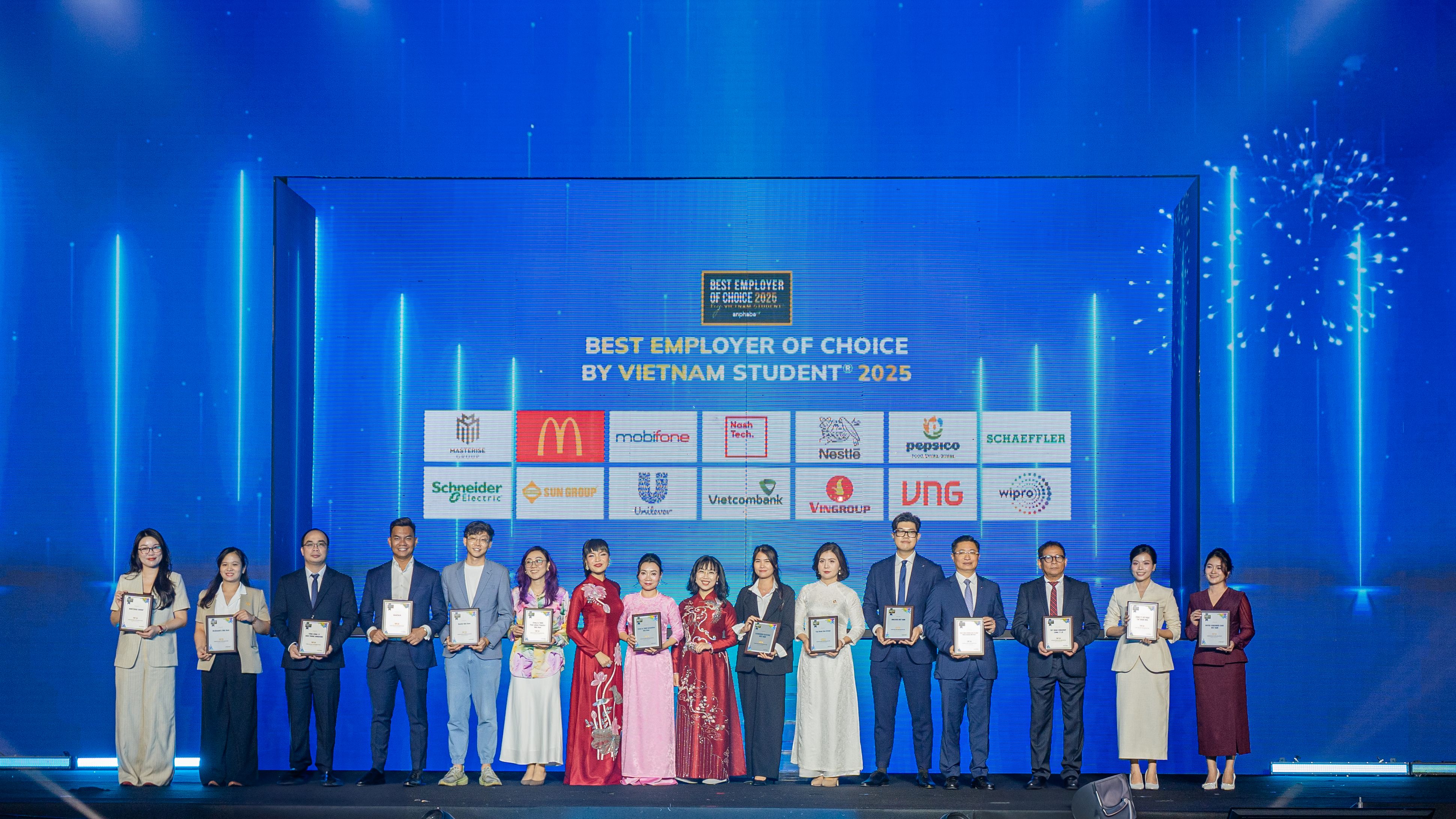 Sun Group lần thứ 2 góp mặt trong Top 50 Thương hiệu Nhà Tuyển dụng hấp dẫn với Sinh viên Việt Nam  