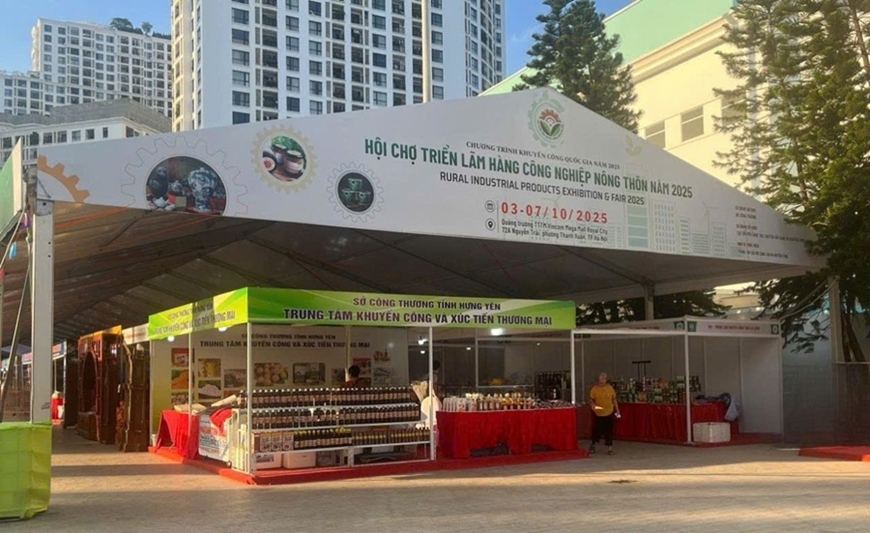 Hội chợ triển lãm hàng công nghiệp nông thôn năm 2025 tại TP Hà Nội.