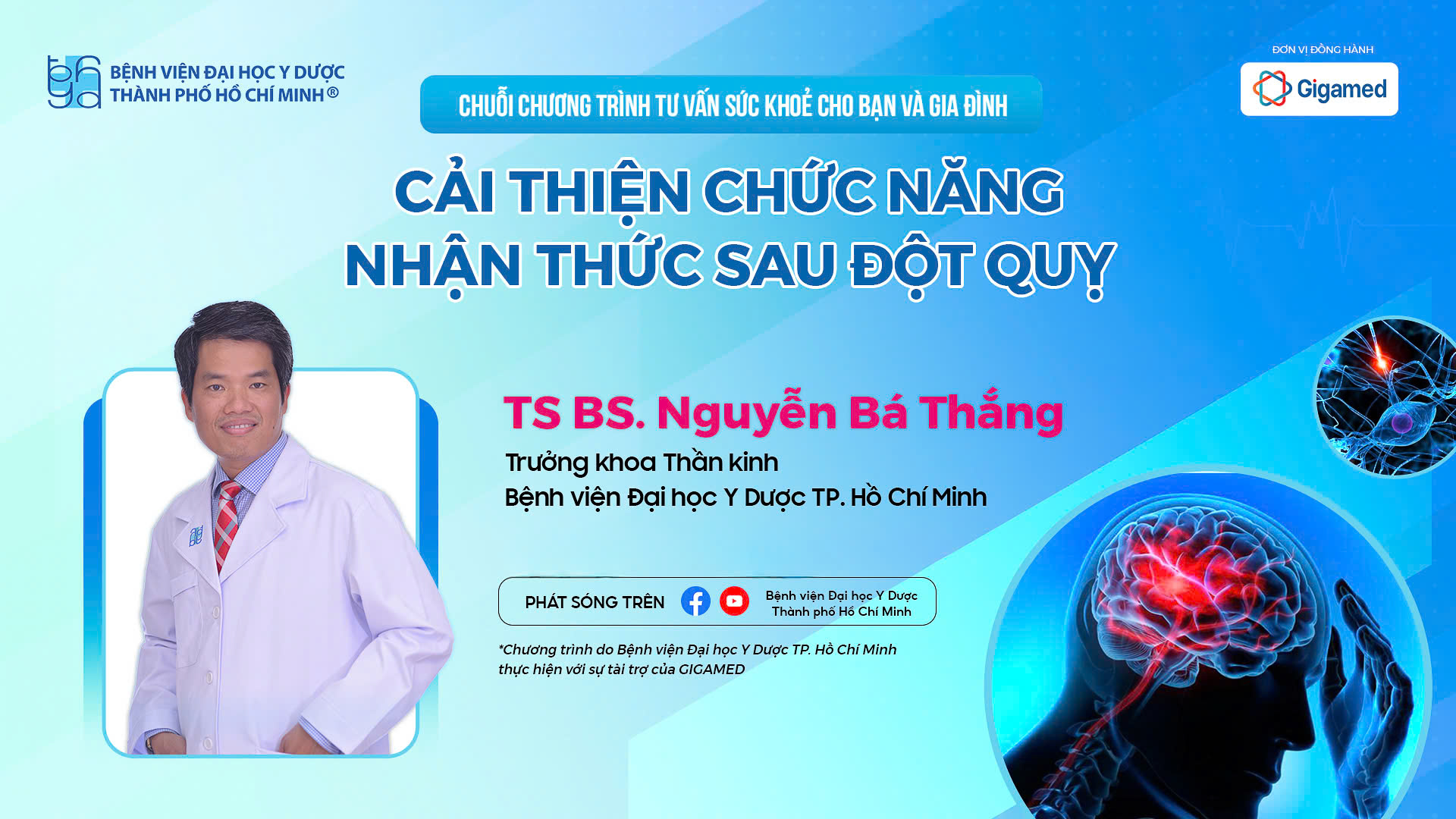 Cải thiện nhận thức sau đột quỵ hành trình giúp người bệnh hồi phục - Ảnh 1