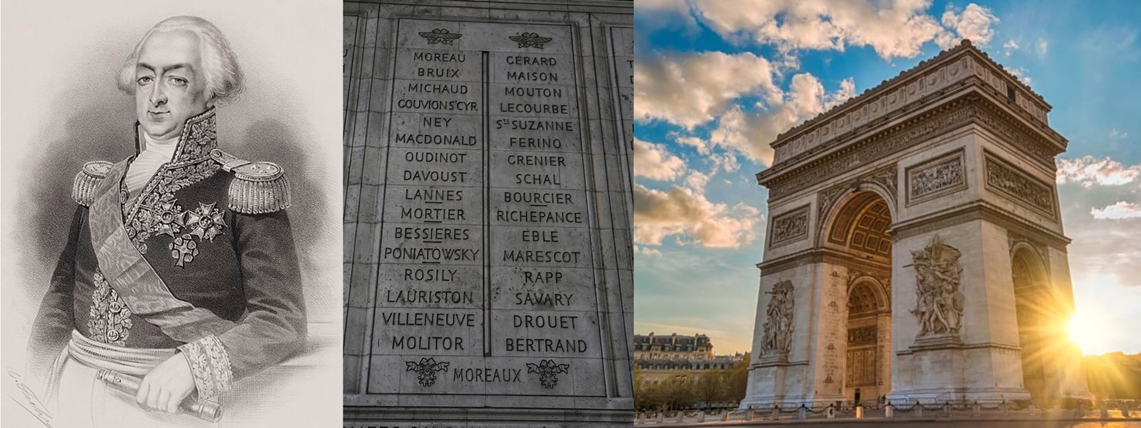 Chỉ huy soái hạm Méduse với 40 khẩu pháo , dẫn đầu các lực lượng vũ trang của công ty đông ấn Pháp đánh Đại Việt để có nguồn diêm tiêu là đô đốc hải quân Pháp thời  Napoleon.