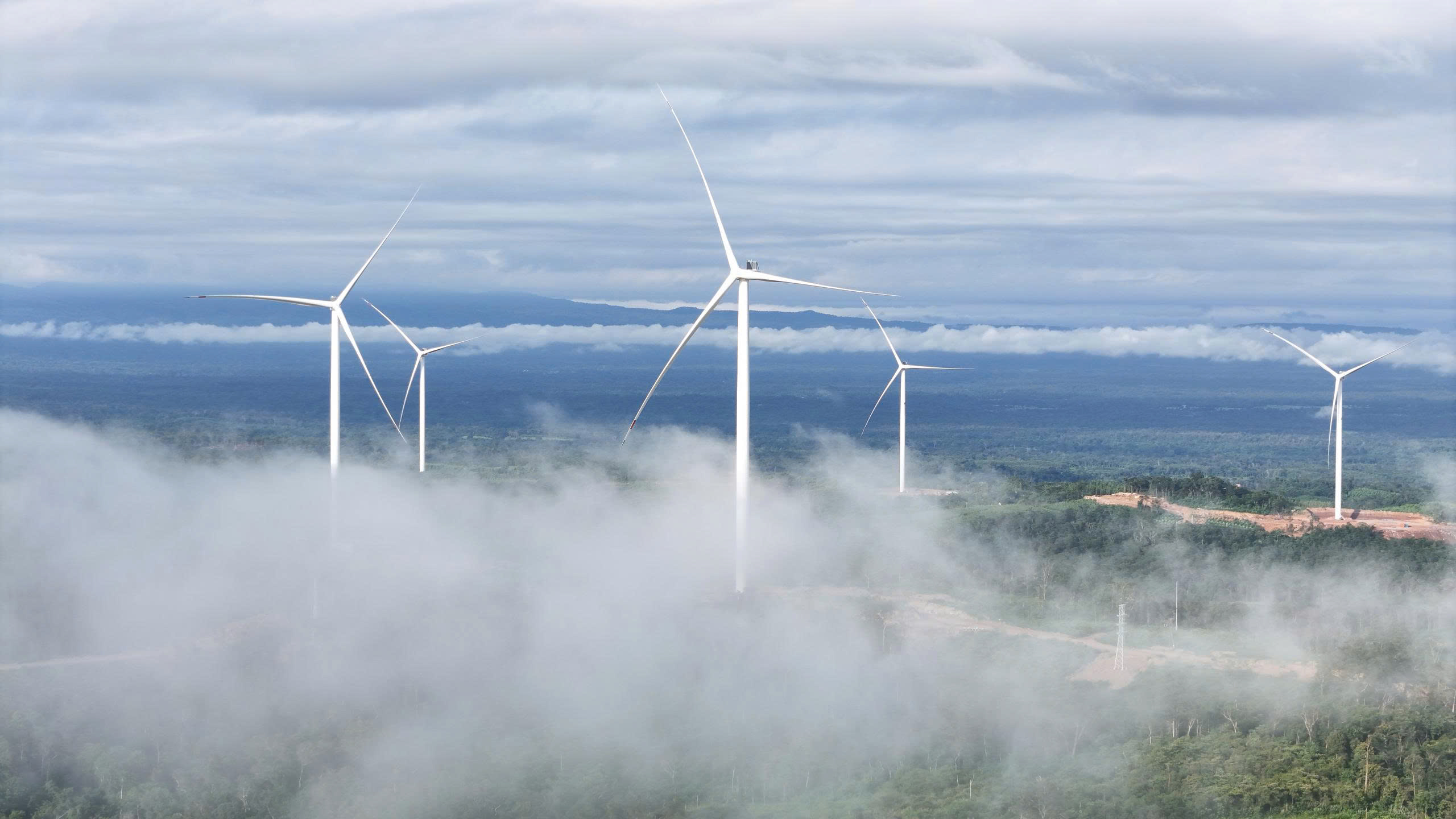 Dự án Nhà máy điện gió Savan 1 của T&T Group tại Lào được giới chuyên gia đánh giá rất cao.  