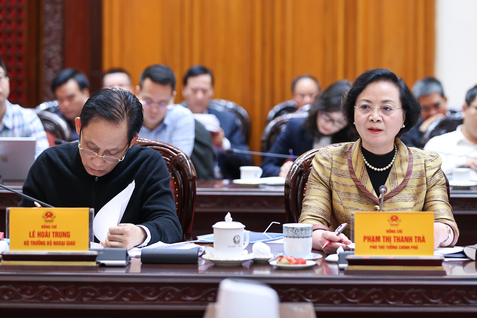 Phó Thủ tướng Phạm Thị Thanh Trà phát biểu - Ảnh: VGP/Nhật Bắc