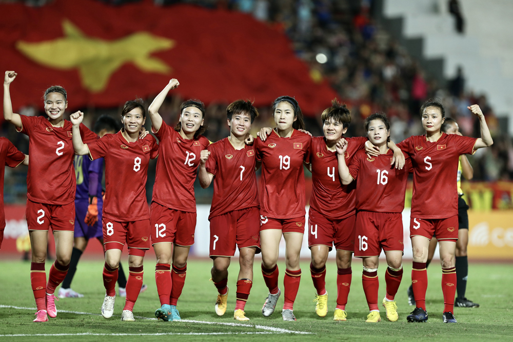 Bóng đá nữ Việt Nam duy trì được vị thế vững chắc ở khu vực, vươn tầm châu Á và thế giới