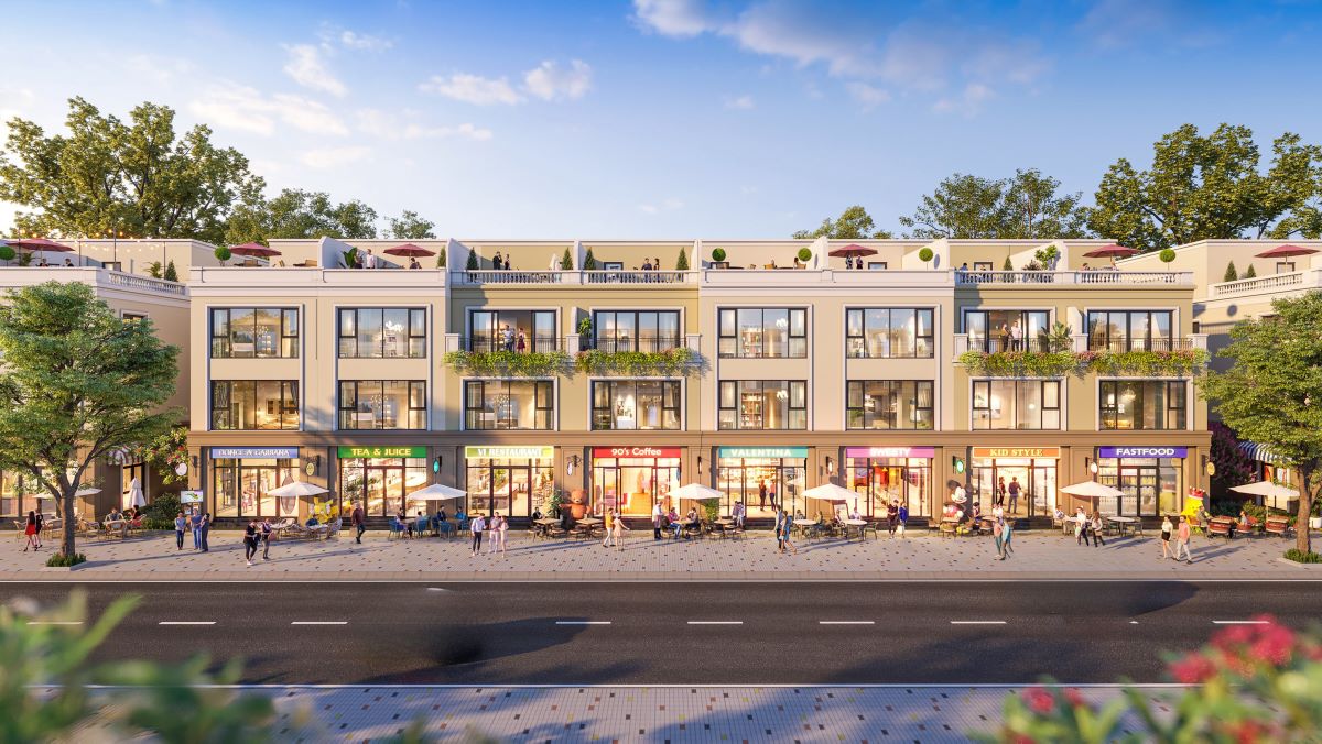 Nhà phố tại Vinhomes Green City có công năng linh hoạt, kiến tạo giá trị kép vừa ở vừa khai thác kinh doanh (Ảnh minh họa: Vinhomes)  