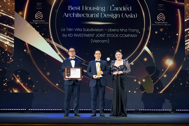 La Ti&ecirc;n Villa được vinh danh ở hạng mục Best Housing/ Landed Architectural Design (Asia) Tại sự kiện Gala trao giải Giải thưởng Bất động sản ch&acirc;u &Aacute; (PropertyGuru Asia Property Awards) lần thứ 20 &nbsp;