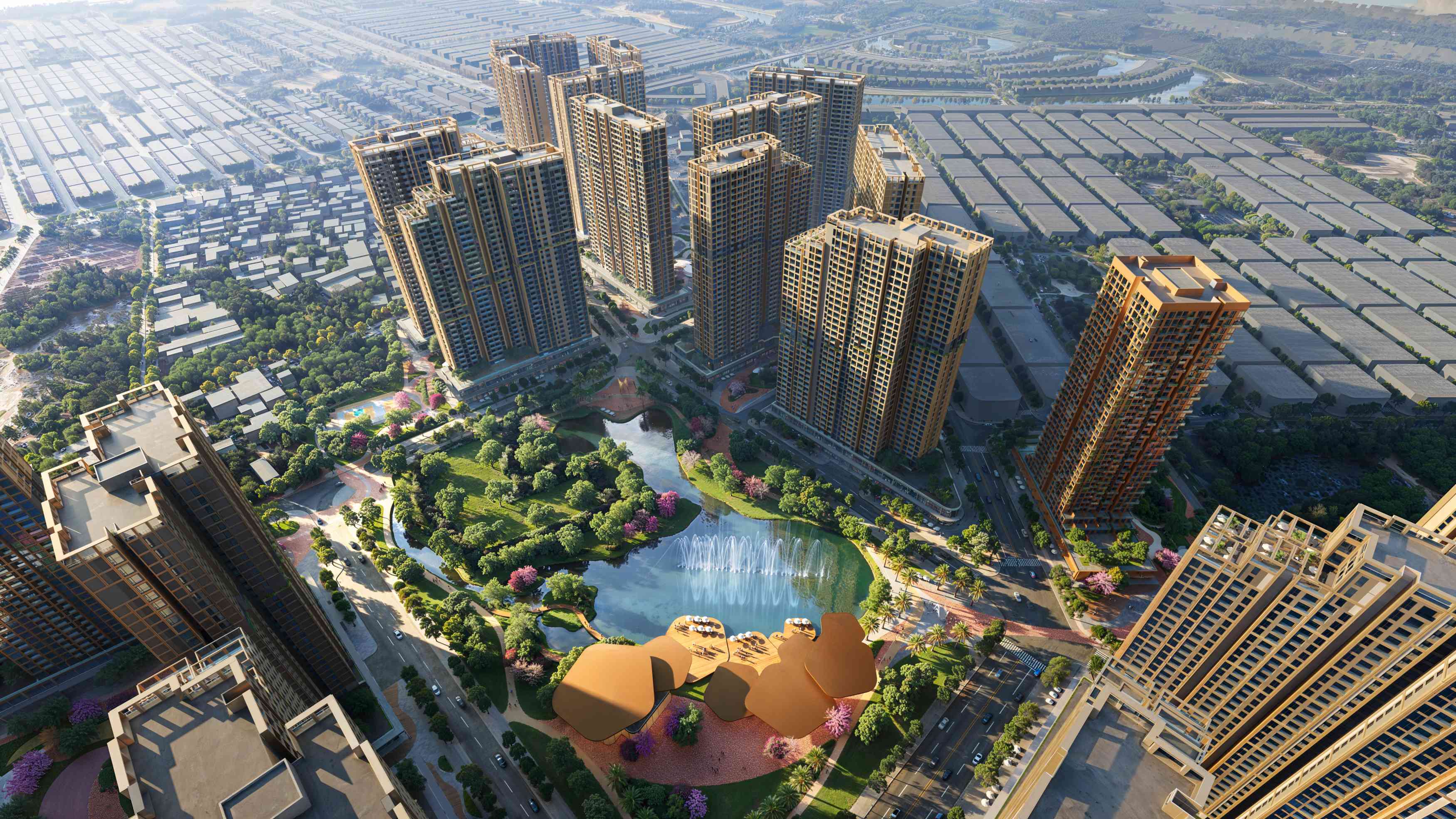 The Parkland được v&iacute; như một "ốc đảo" biệt lập nhưng vẫn đầy sức sống &nbsp;