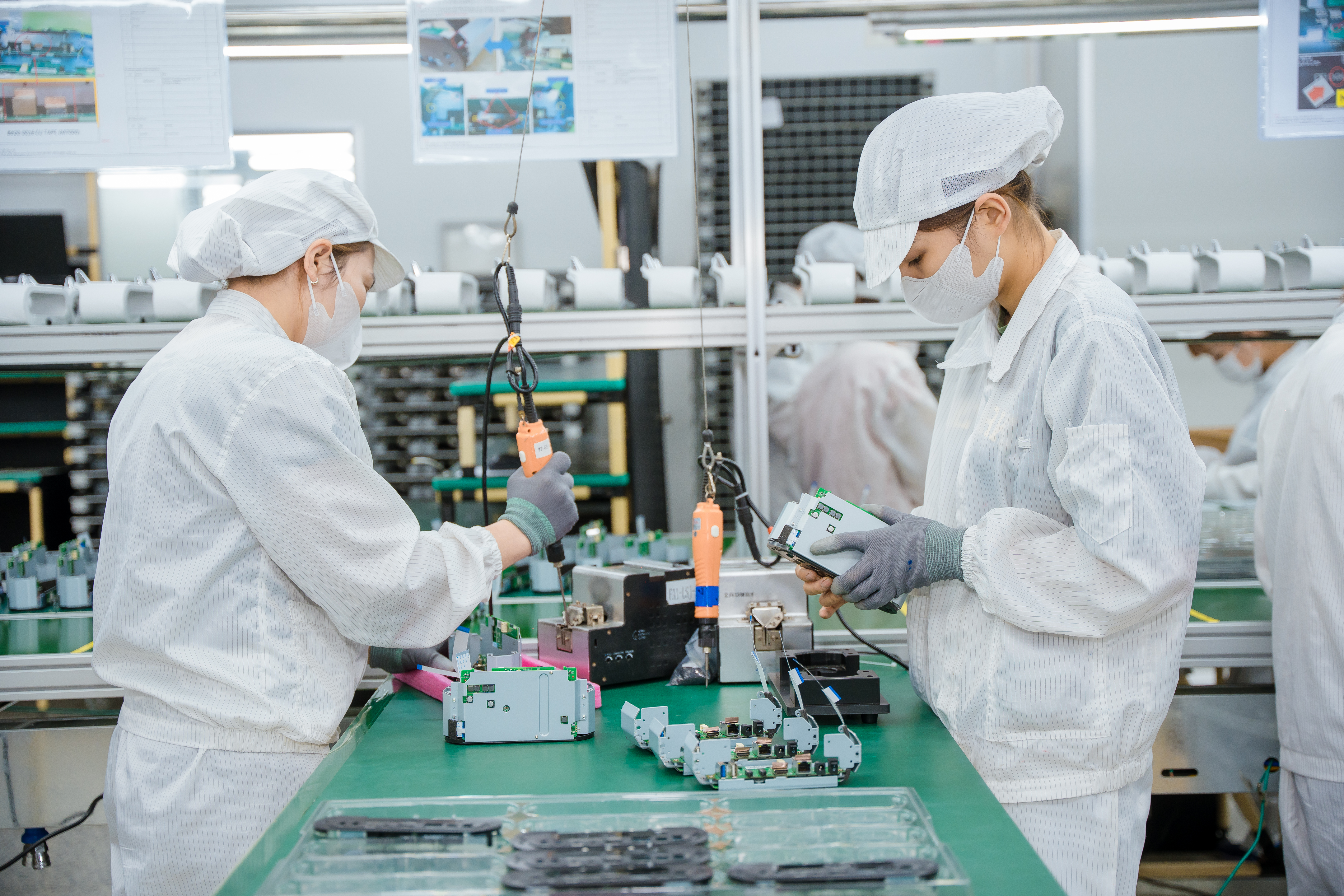 H&igrave;nh ảnh nh&agrave; m&aacute;y c&ocirc;ng nghệ cao chuy&ecirc;n sản xuất bo mạch điện tử của Sunhouse. (Ảnh: Sunhouse)