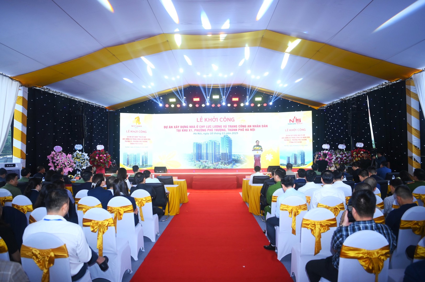 Toàn cảnh buổi lễ. (Ảnh: Bộ Công an)