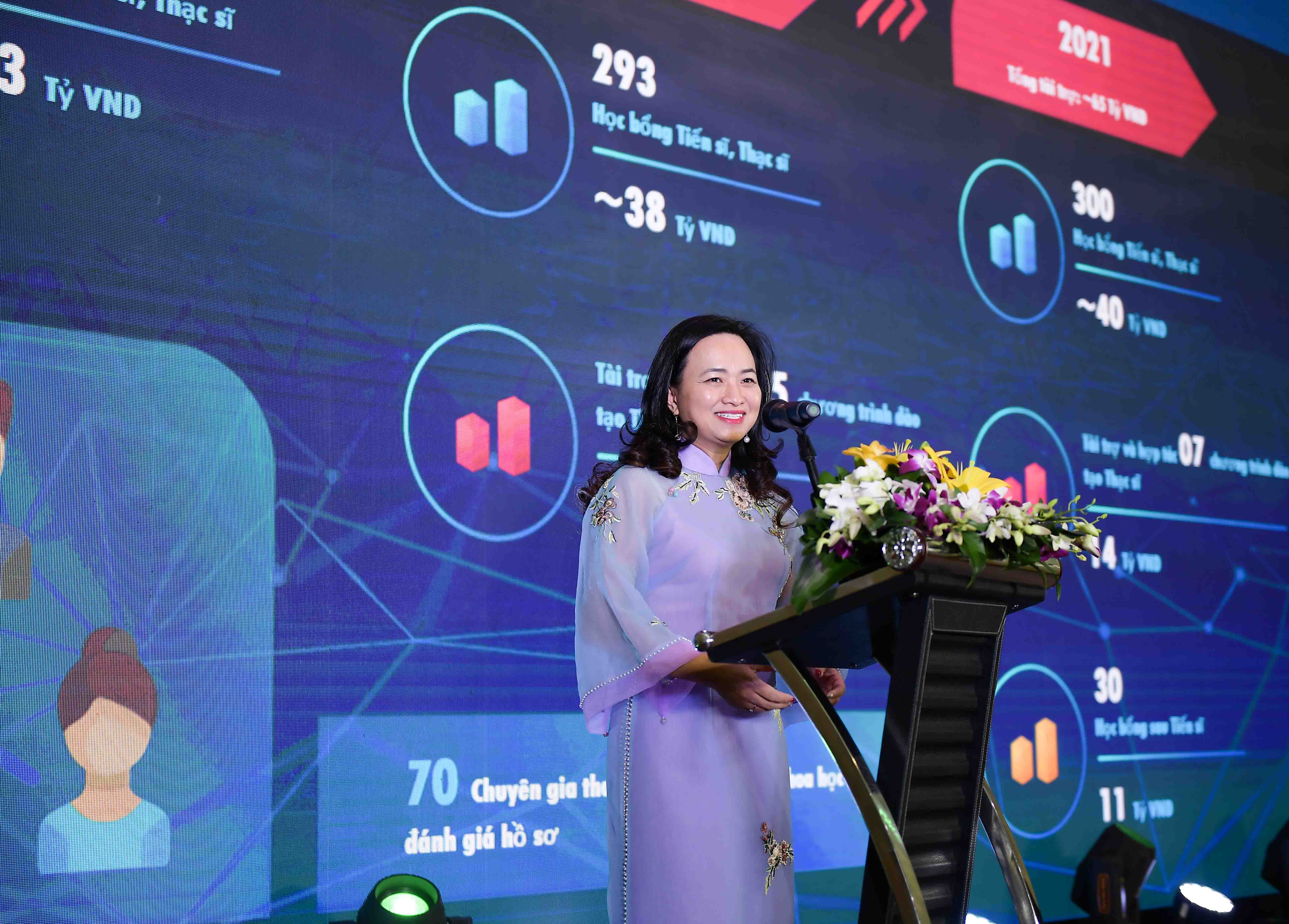 Vingroup trao 40 tỷ đồng học bổng đ&#224;o tạo 300 thạc sĩ, tiến sĩ trong nước - Ảnh 4