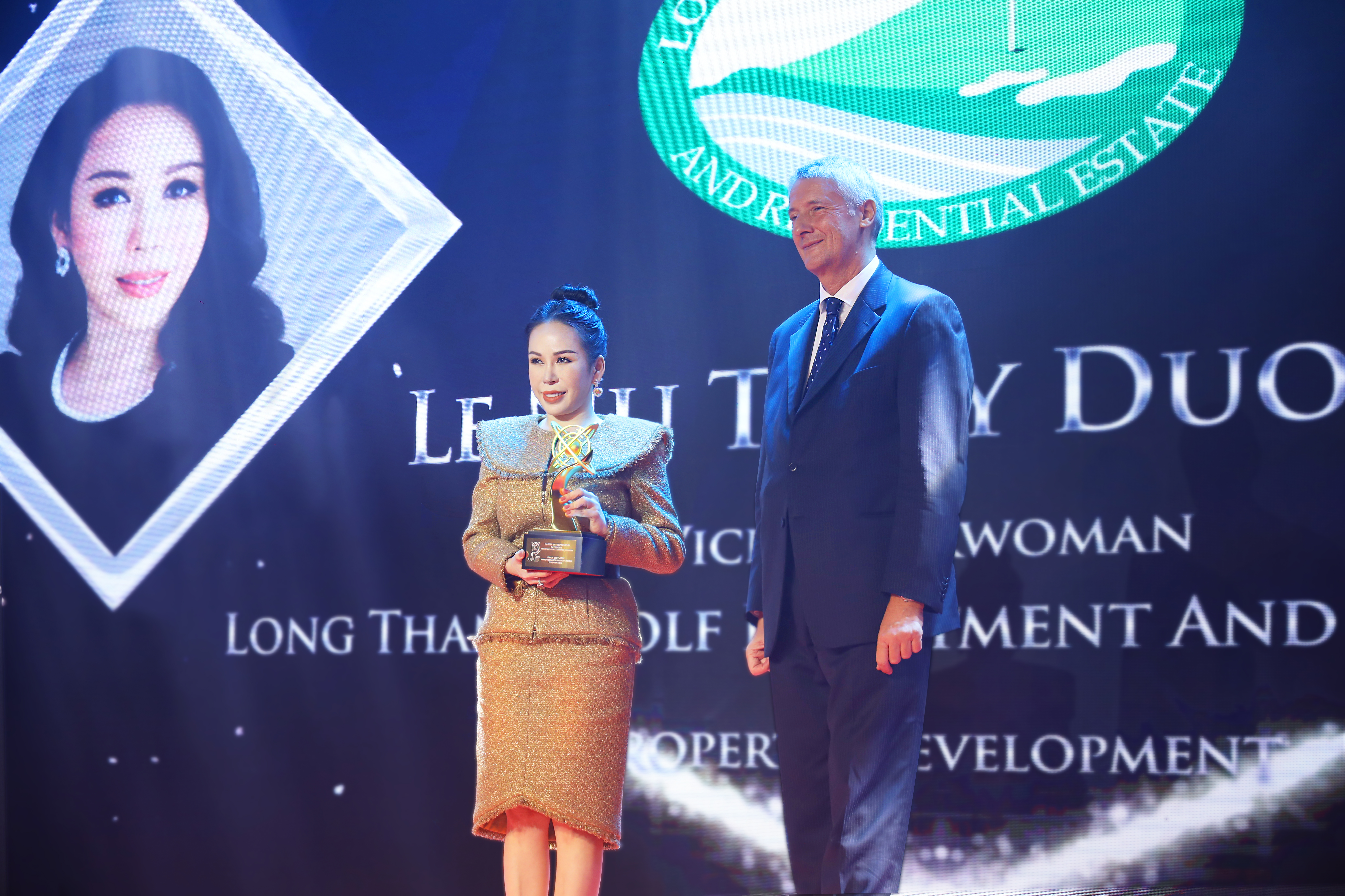 Nữ tướng Golf Long Th&#224;nh được vinh danh &quot;Doanh nh&#226;n xuất sắc ch&#226;u &#193; 2021&quot; - Ảnh 1