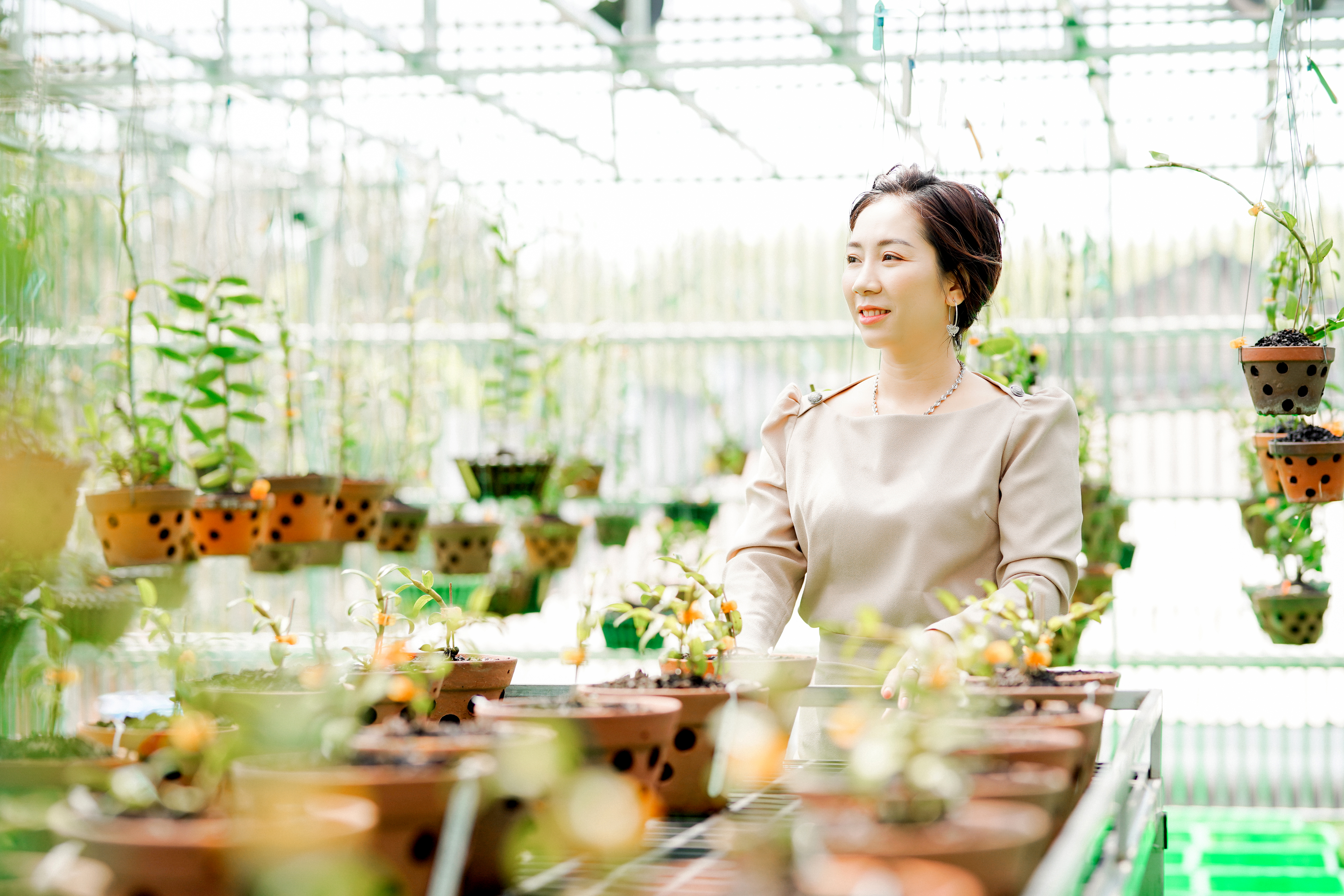 Th&#225;i Anh Tuyết - Từ một c&#244; g&#225;i bu&#244;n rau tới đại gia hoa lan - Ảnh 6