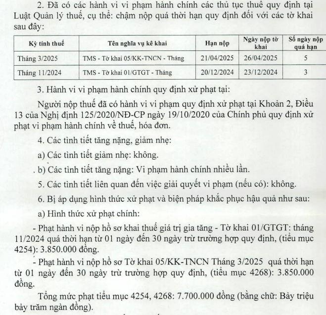 Vi phạm trong lĩnh vực môi trường và thuế, Công ty Idico (IDC) nhận án phạt nặng - Ảnh 1