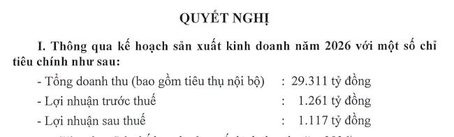 Tập đoàn Dabaco Việt Nam (DBC) đặt mục tiêu lãi trước thuế năm 2026 đạt hơn 1.200 tỷ đồng - Ảnh 1