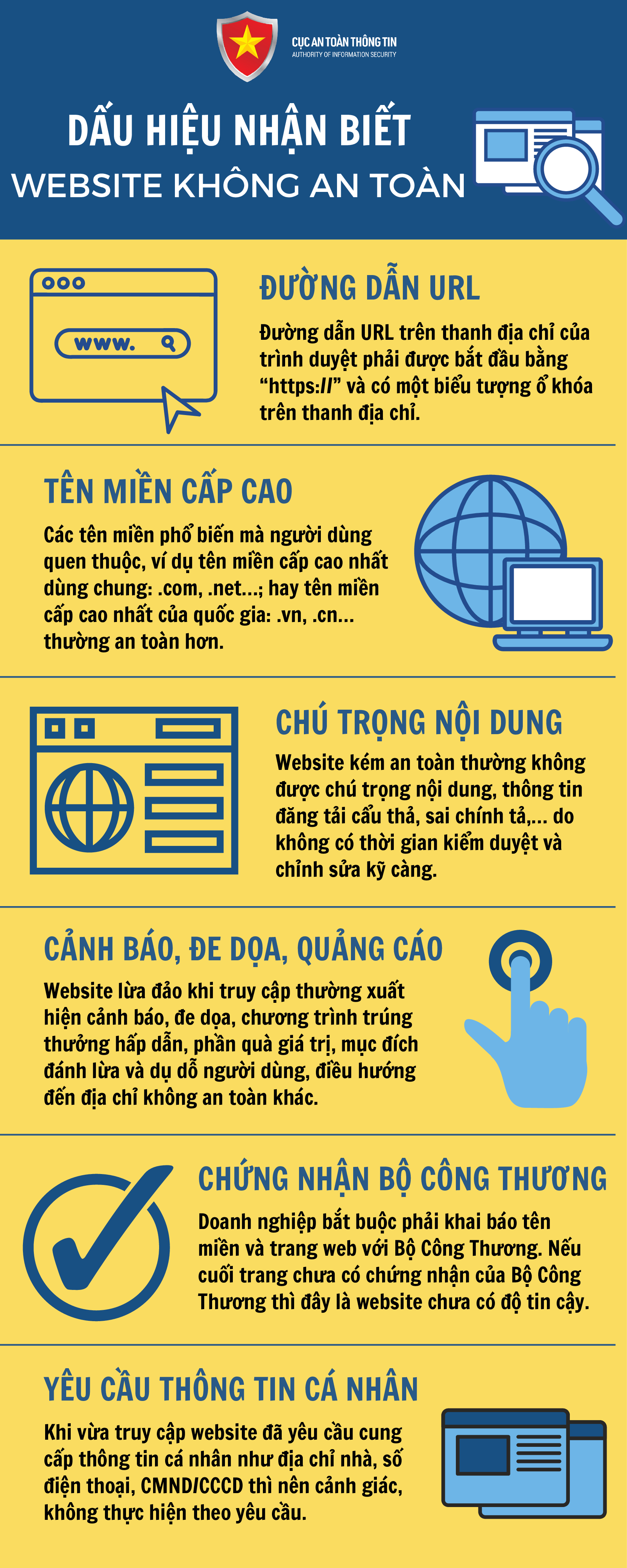 Những dấu hiệu nhận biết website không an toàn - Ảnh 1