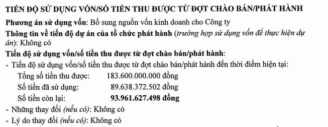 Nhà Khang Điền (KDH) vẫn còn hơn 94 tỷ đồng chưa dùng hết từ vốn đợt chào bán cổ phiếu ESOP năm 2024 - Ảnh 1 Nhà Khang Điền (KDH) vẫn còn hơn 94 tỷ đồng chưa dùng hết từ vốn đợt chào bán cổ phiếu ESOP năm 2024 - Ảnh 1