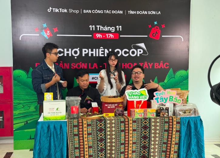 Các nhà sáng tạo nội dung đã sản xuất các nội dung để quảng bá sản phẩm cho Sơn La.